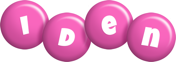 Iden candy-pink logo