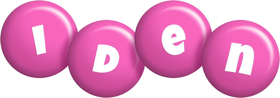 Iden candy-pink logo