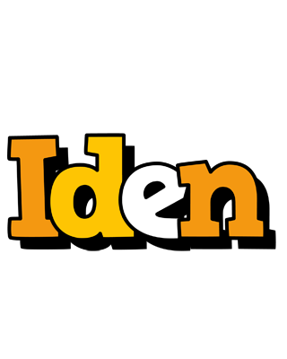 Iden cartoon logo