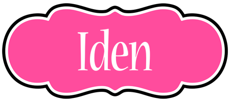 Iden invitation logo