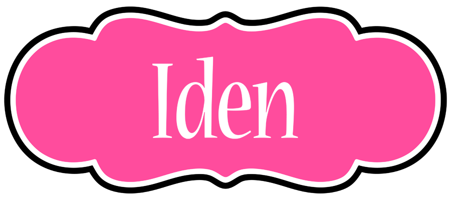 Iden invitation logo
