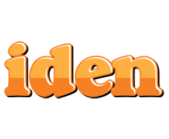 Iden orange logo