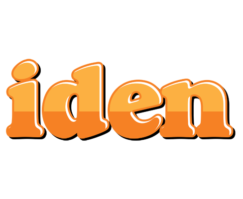 Iden orange logo