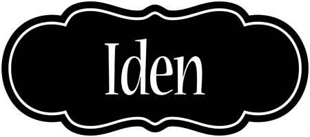 Iden welcome logo