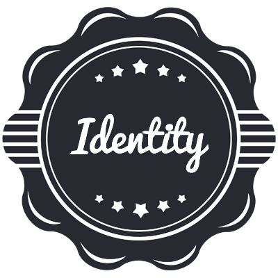 Identity badge logo