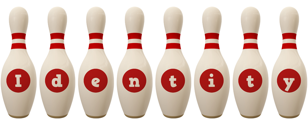 Identity bowling-pin logo