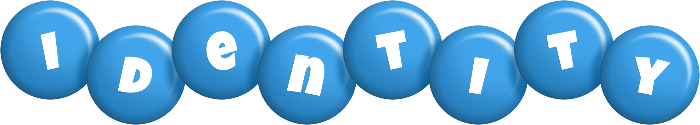 Identity candy-blue logo