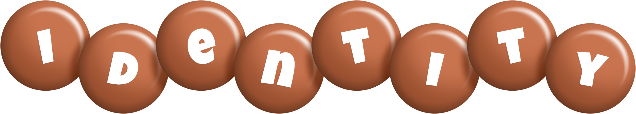 Identity candy-brown logo