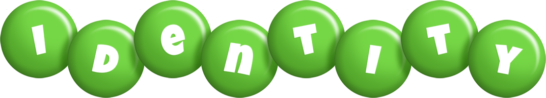 Identity candy-green logo