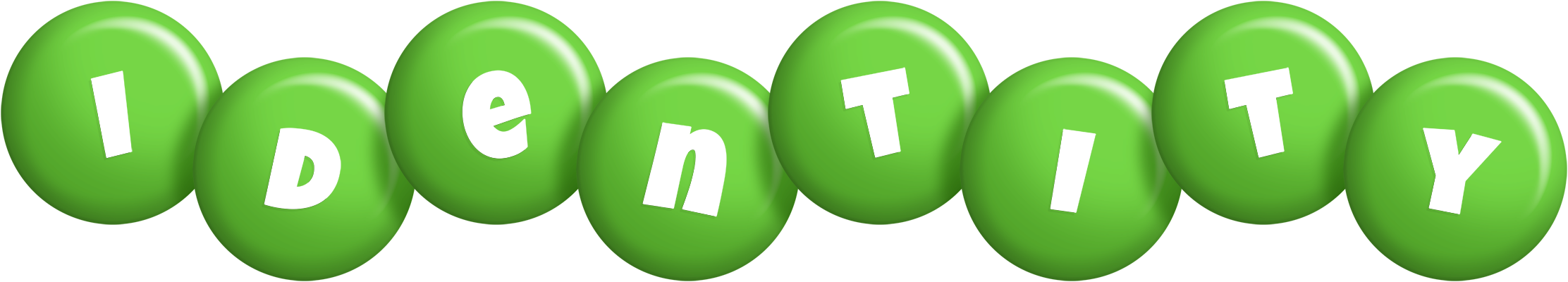Identity candy-green logo