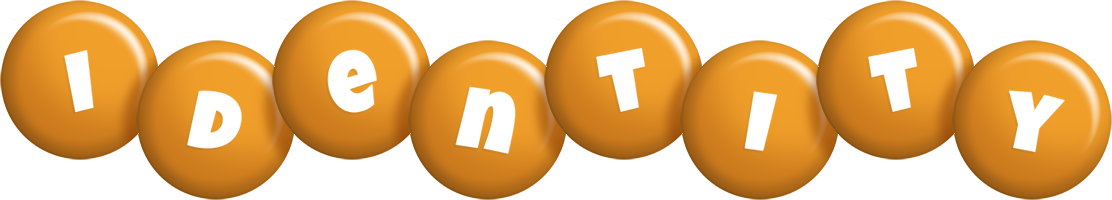 Identity candy-orange logo