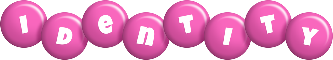 Identity candy-pink logo