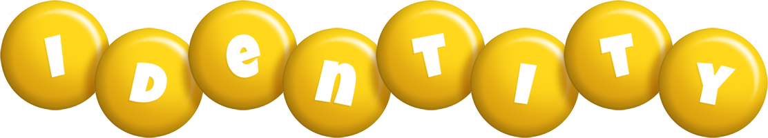 Identity candy-yellow logo