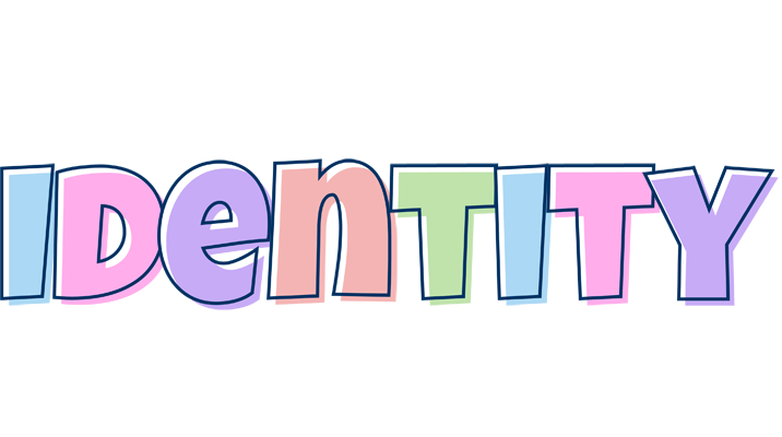 Identity pastel logo