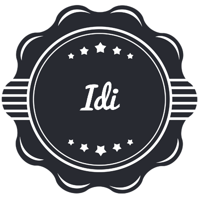 Idi badge logo