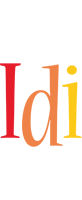 Idi birthday logo