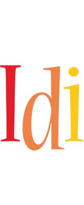 Idi birthday logo