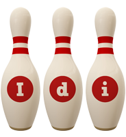 Idi bowling-pin logo