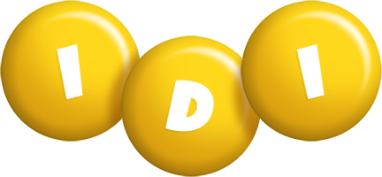 Idi candy-yellow logo