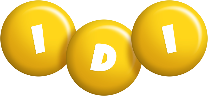 Idi candy-yellow logo