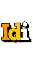 Idi cartoon logo