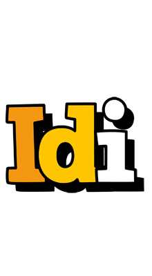 Idi cartoon logo