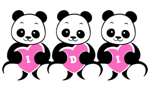 Idi love-panda logo