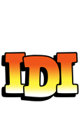 Idi sunset logo