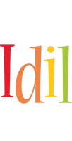 Idil birthday logo