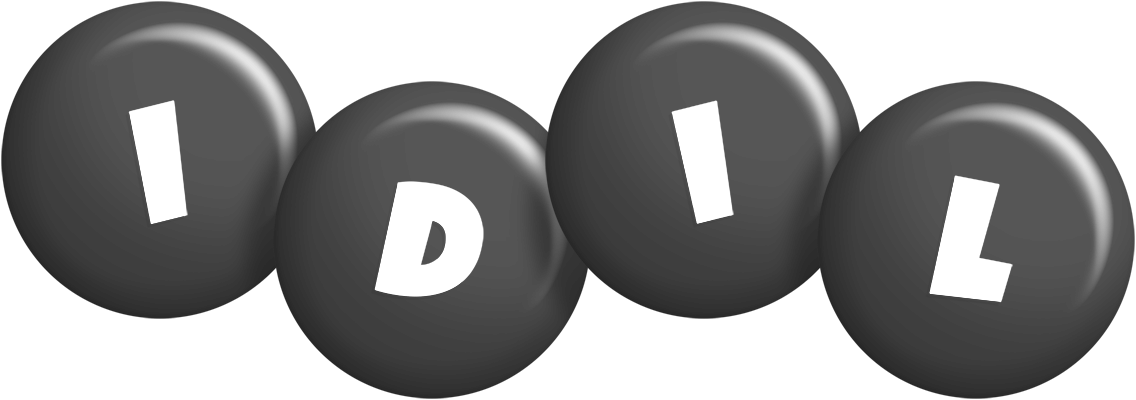 Idil candy-black logo