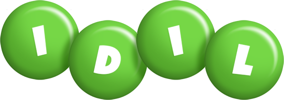 Idil candy-green logo