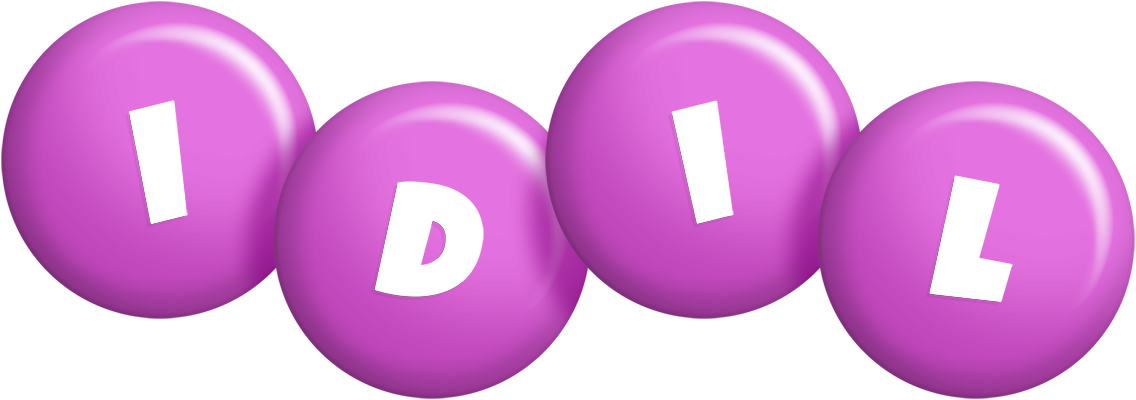 Idil candy-purple logo