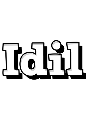 Idil snowing logo