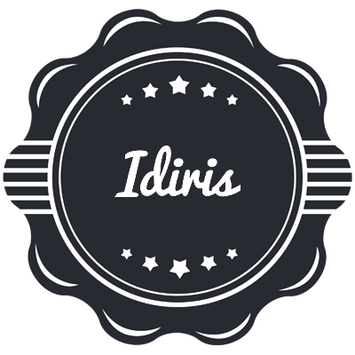 Idiris badge logo