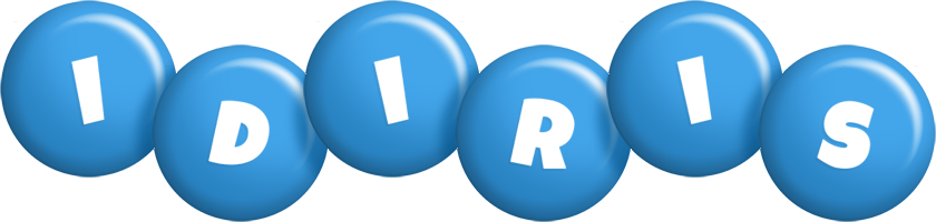 Idiris candy-blue logo