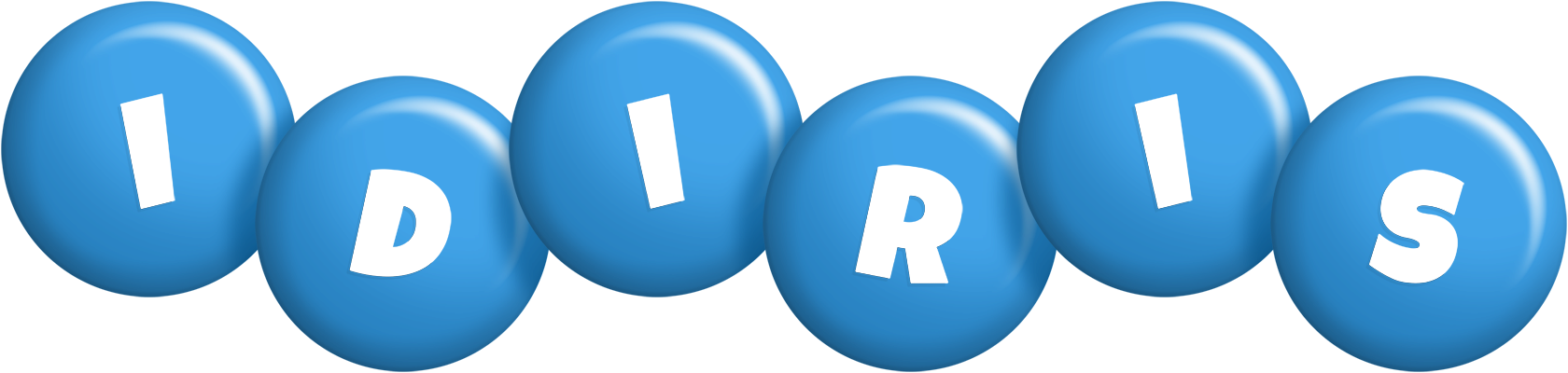 Idiris candy-blue logo