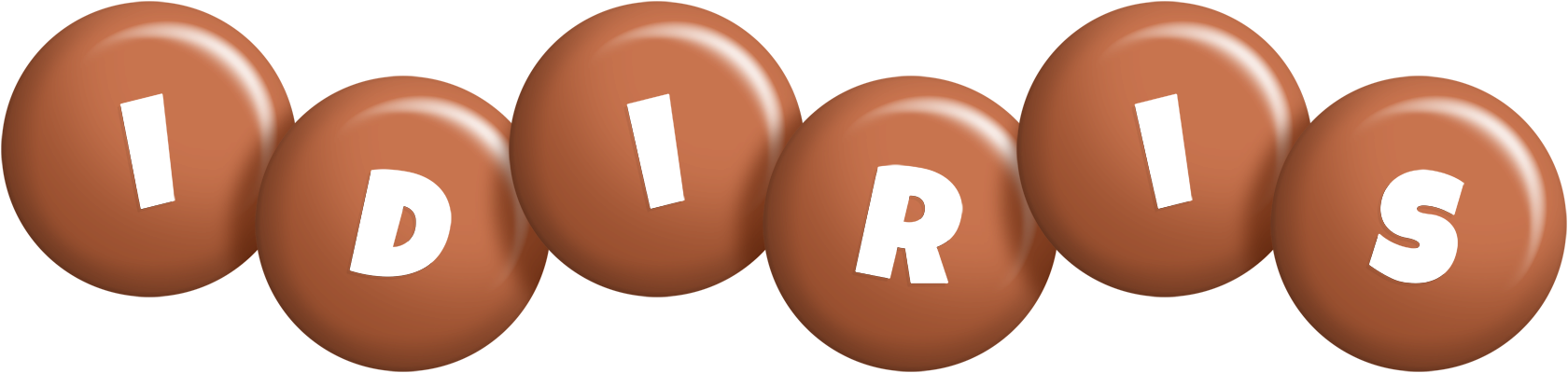 Idiris candy-brown logo