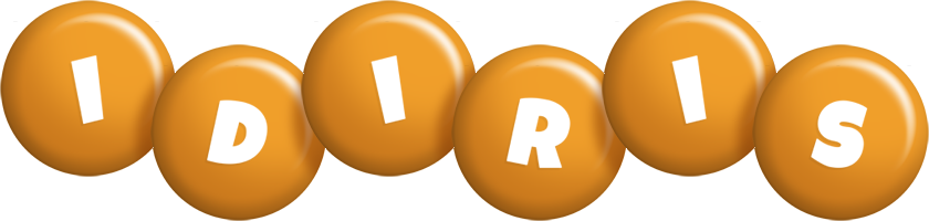 Idiris candy-orange logo