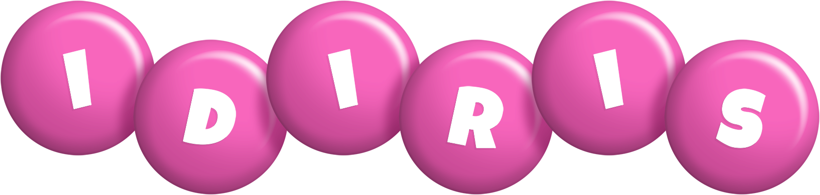 Idiris candy-pink logo