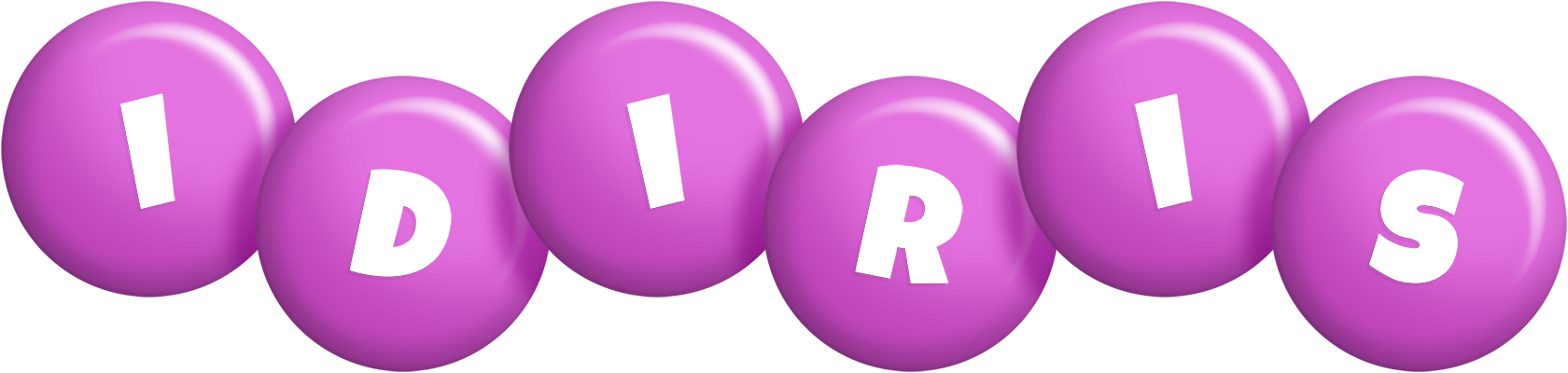 Idiris candy-purple logo