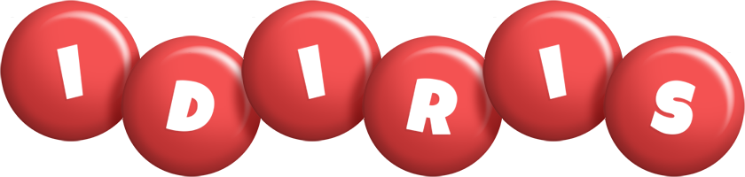 Idiris candy-red logo