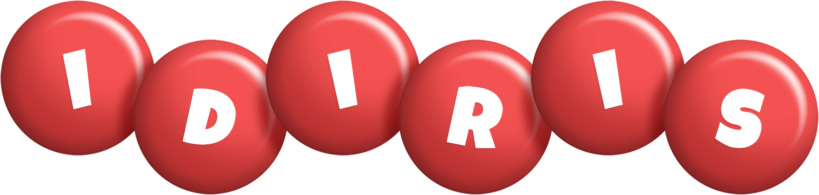 Idiris candy-red logo