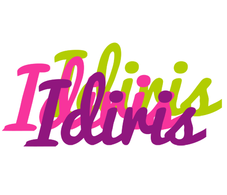 Idiris flowers logo