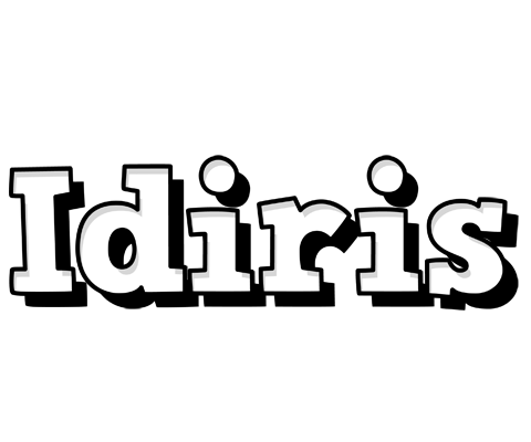 Idiris snowing logo