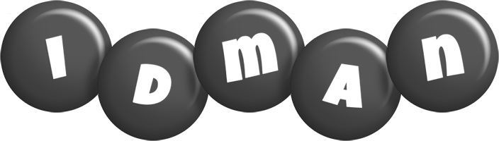 Idman candy-black logo