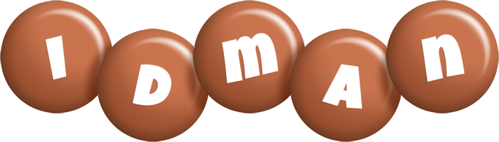 Idman candy-brown logo