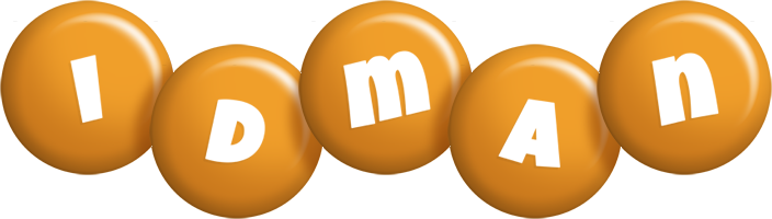 Idman candy-orange logo