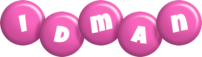 Idman candy-pink logo