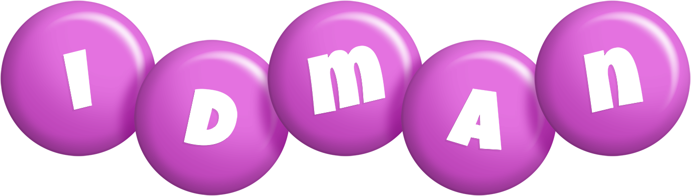 Idman candy-purple logo