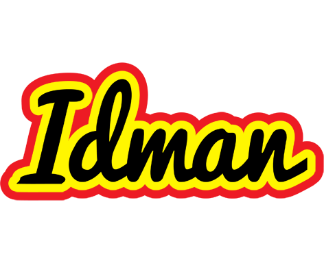 Idman flaming logo